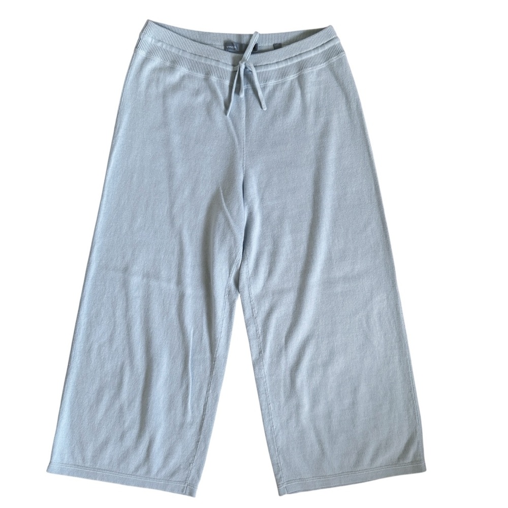VINCE Knit Lounge Cropped Pants Size XS in Mint Green